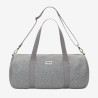 Sac polochon Simon pour le sport effet laine granite - Hindbag